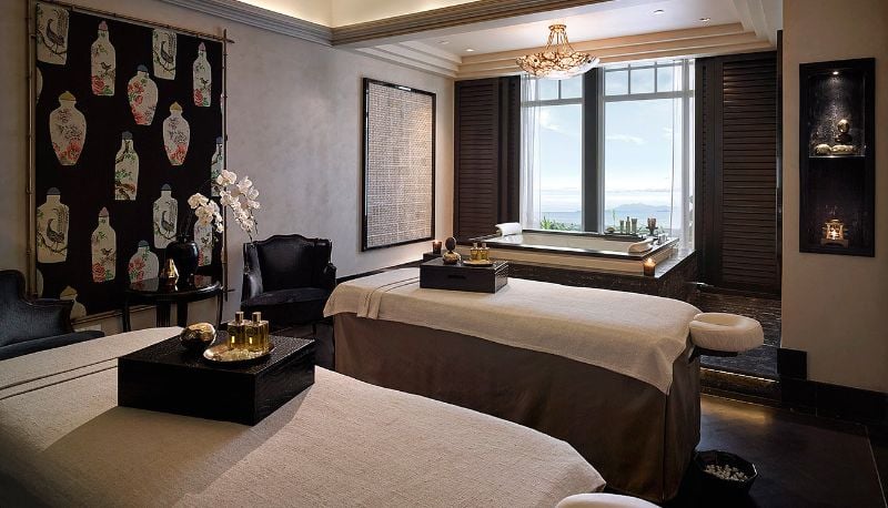 Eastern & Oriental Hotel, the spa and gym