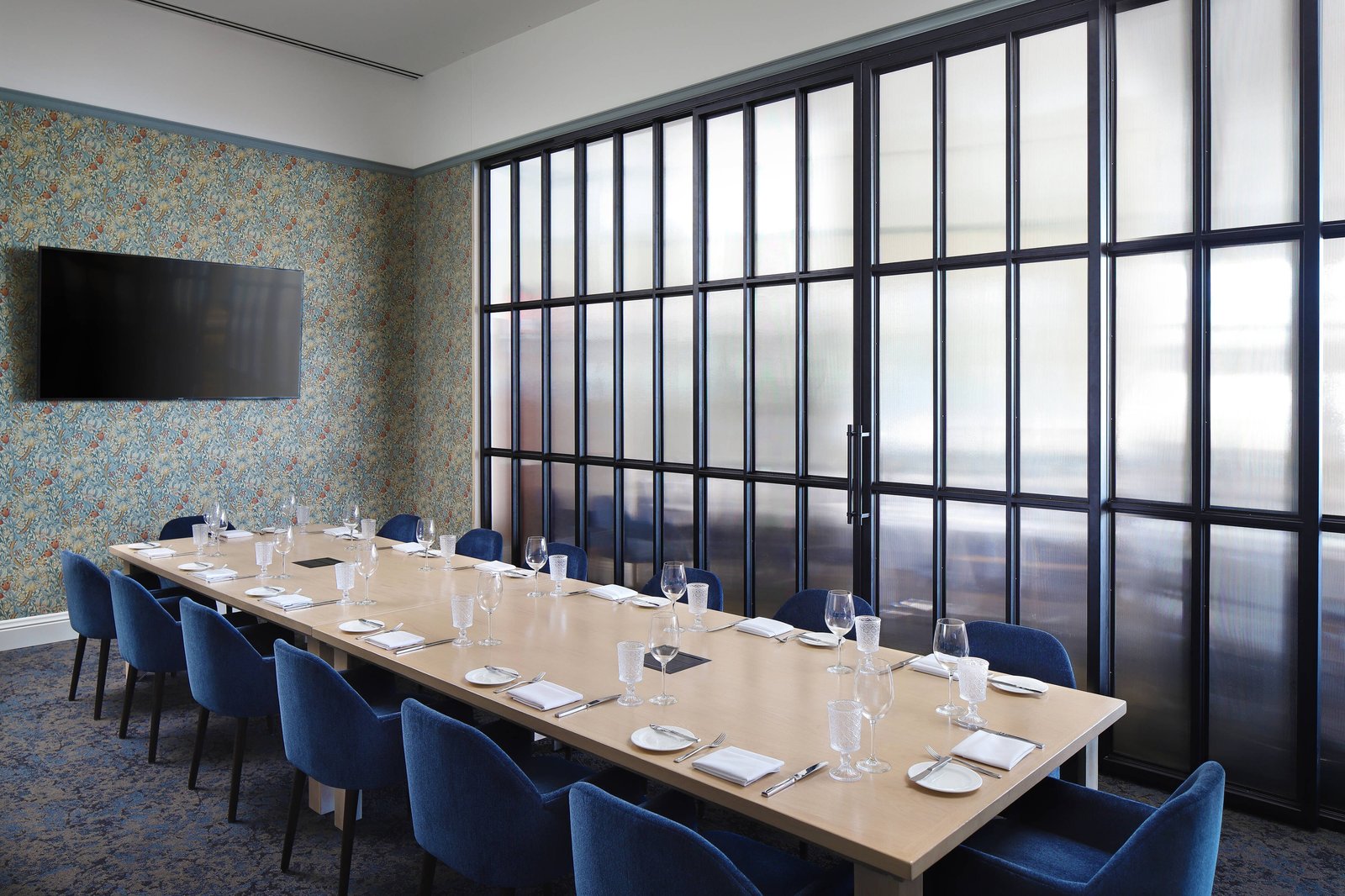 JW Marriott Grand Rapids, at the table