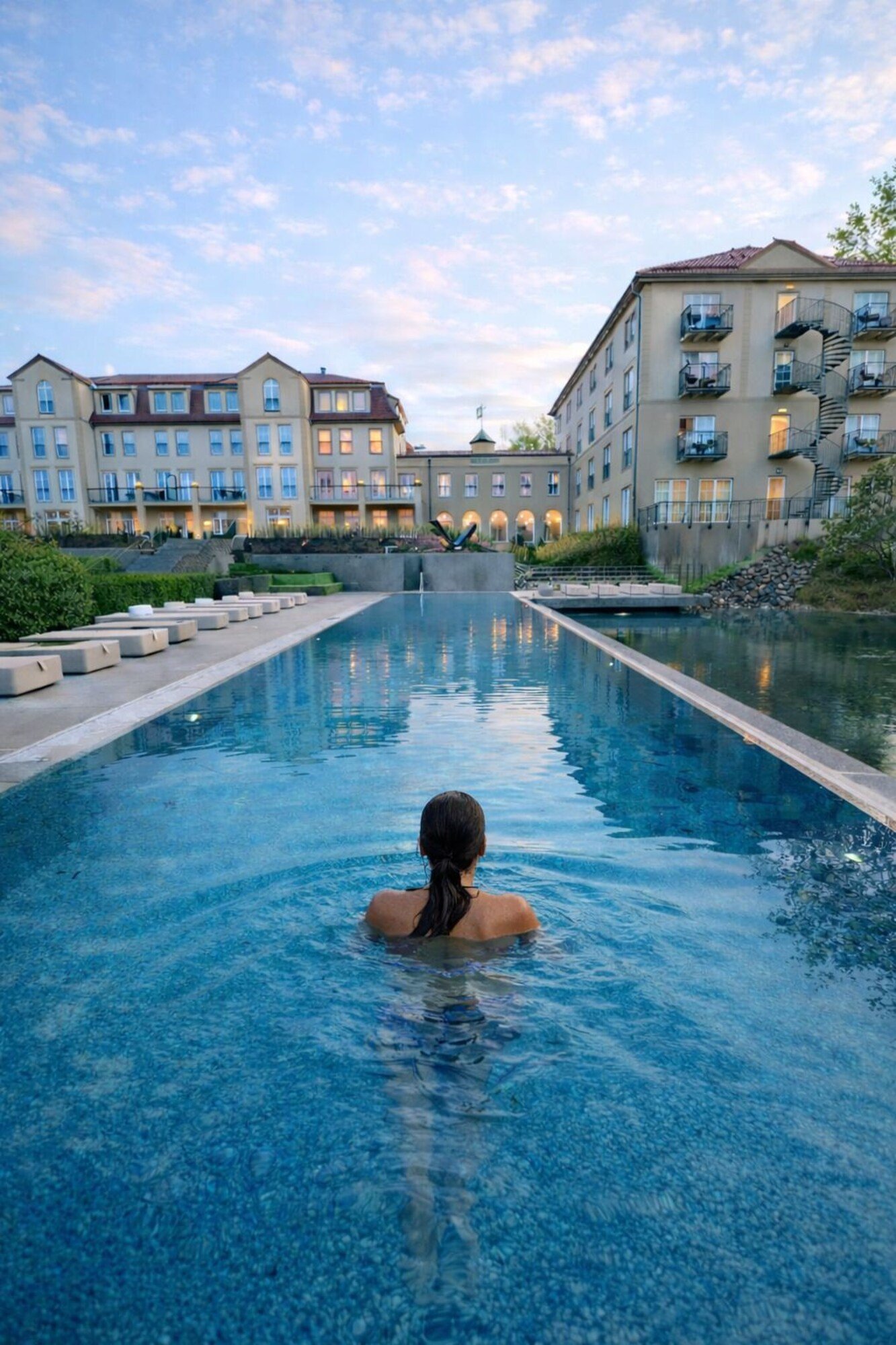 Naturresort & Spa Schindelbruch, the pool