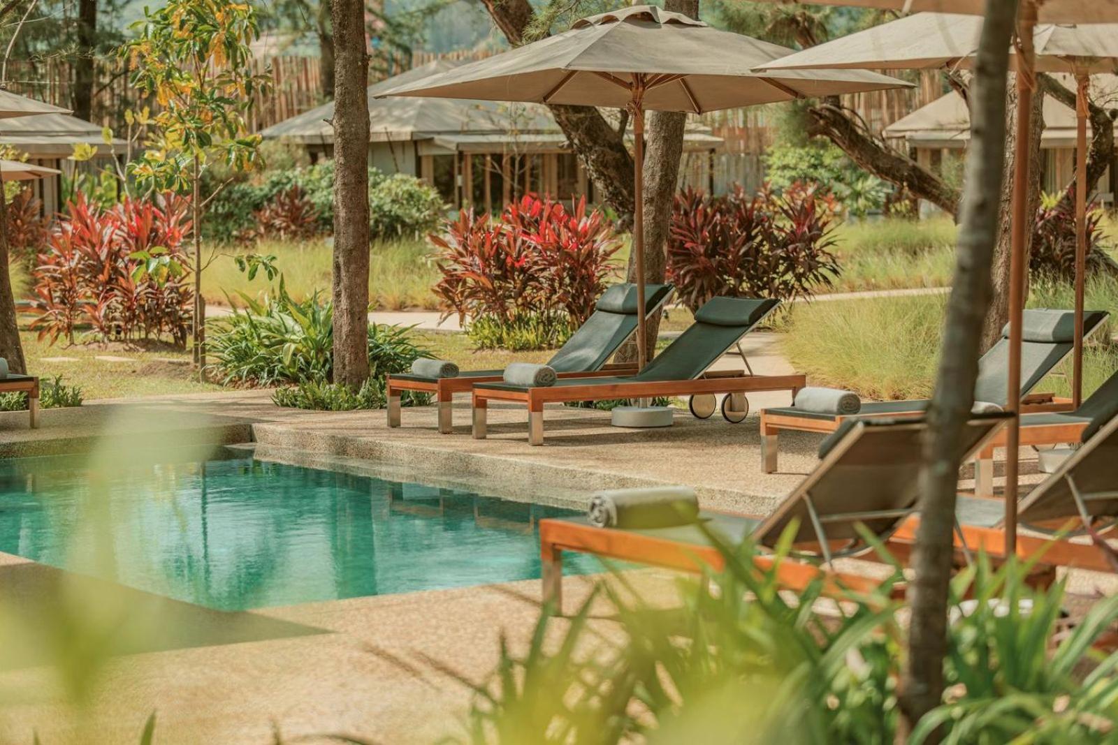Twinpalms Tented Camp Phuket, the pool