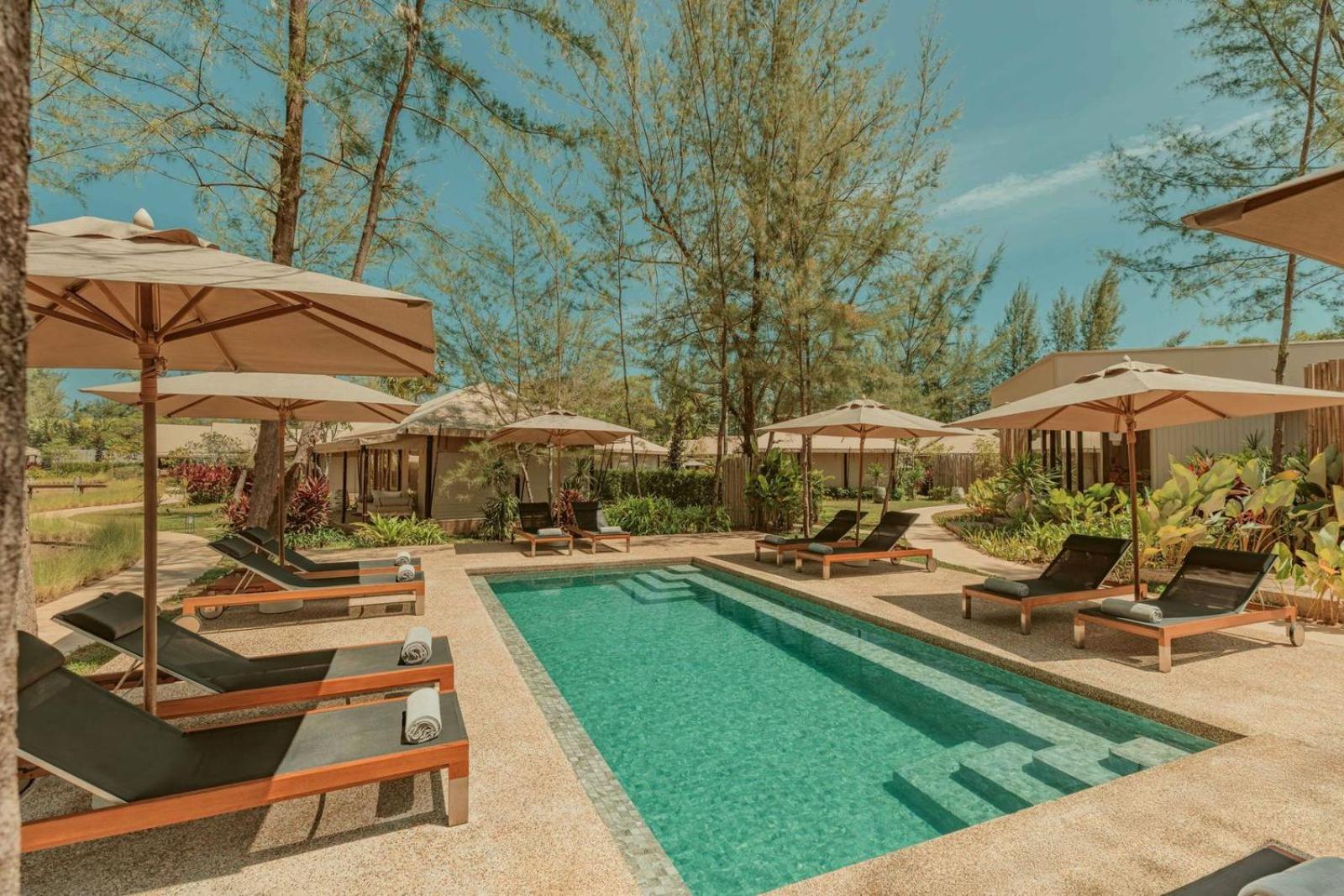 Twinpalms Tented Camp Phuket, the pool