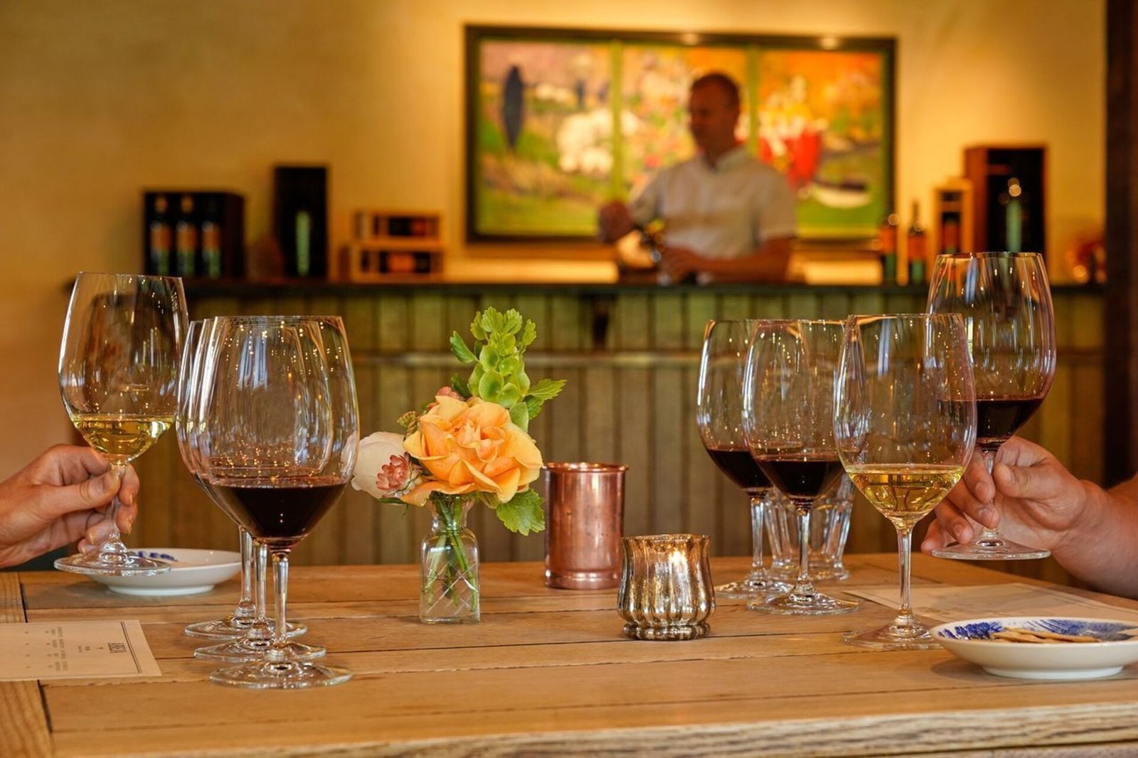Inn at Abeja, at the table