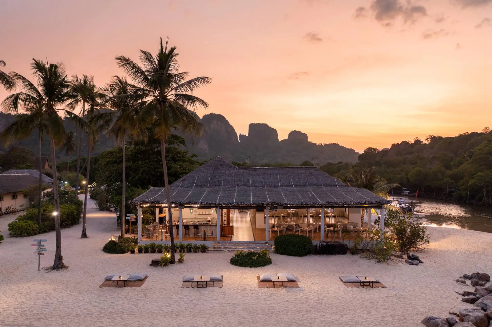 SAii Phi Phi Island Village Resort, at the table