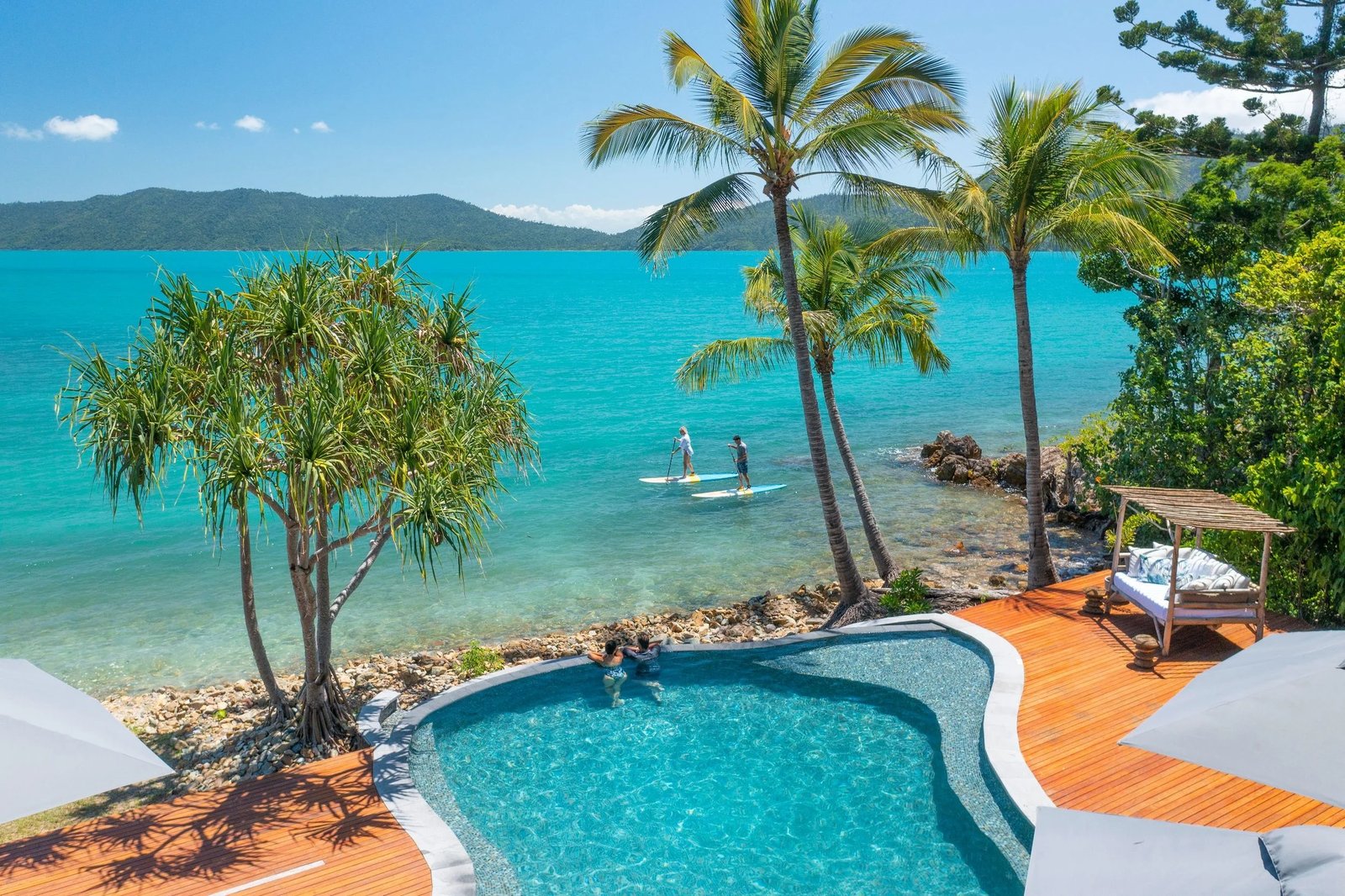 Elysian Retreat, the pool