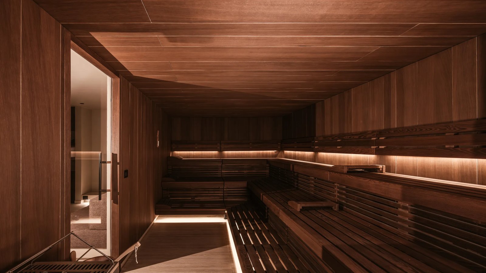 Casa Cook Madonna, the sauna