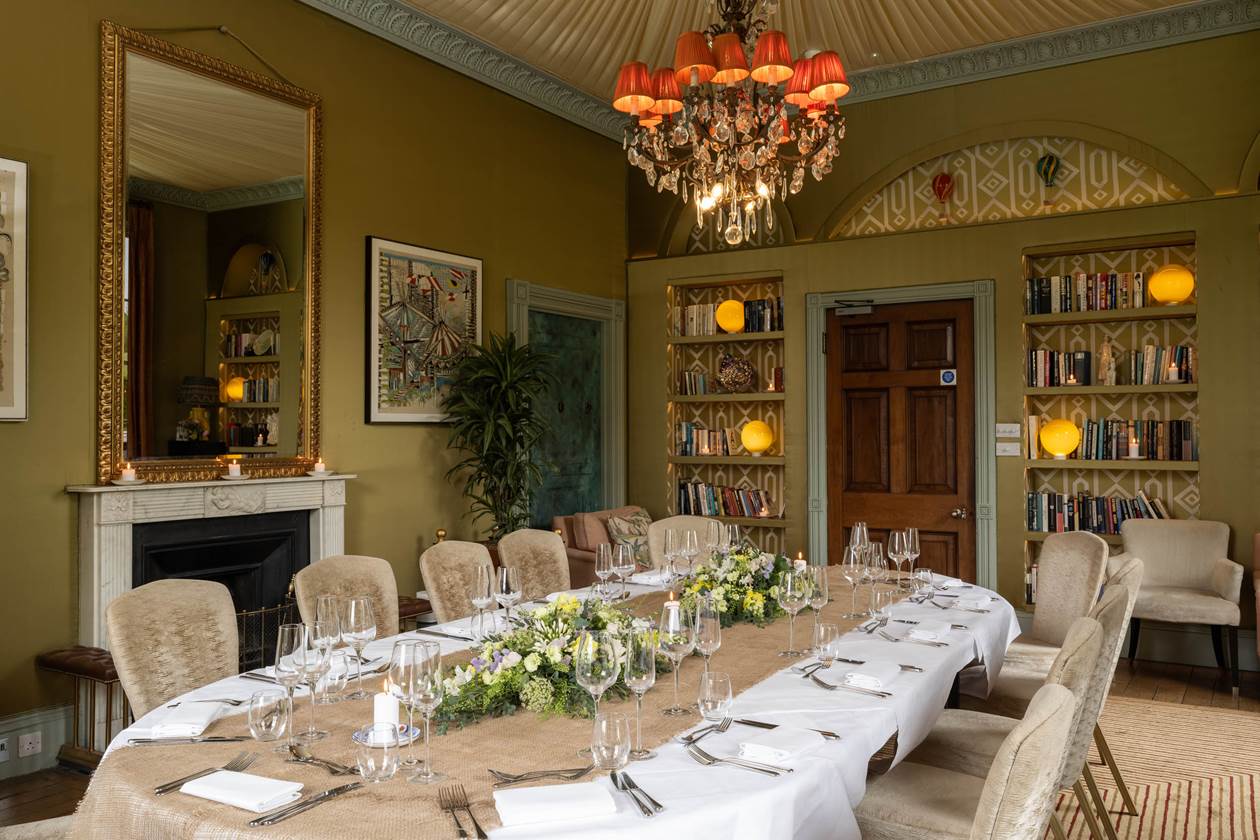 Bishopstrow Hotel & Spa, at the table