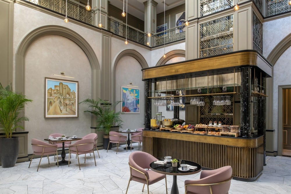 Art Gallery Hotel, sattart cafe