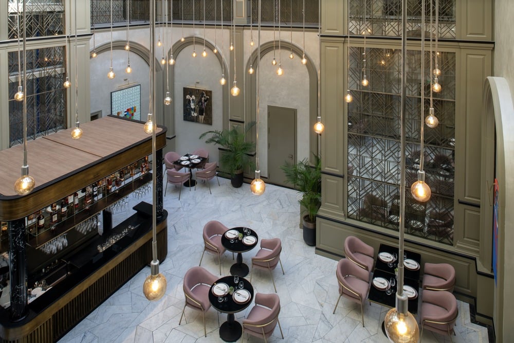 Art Gallery Hotel, sattart cafe