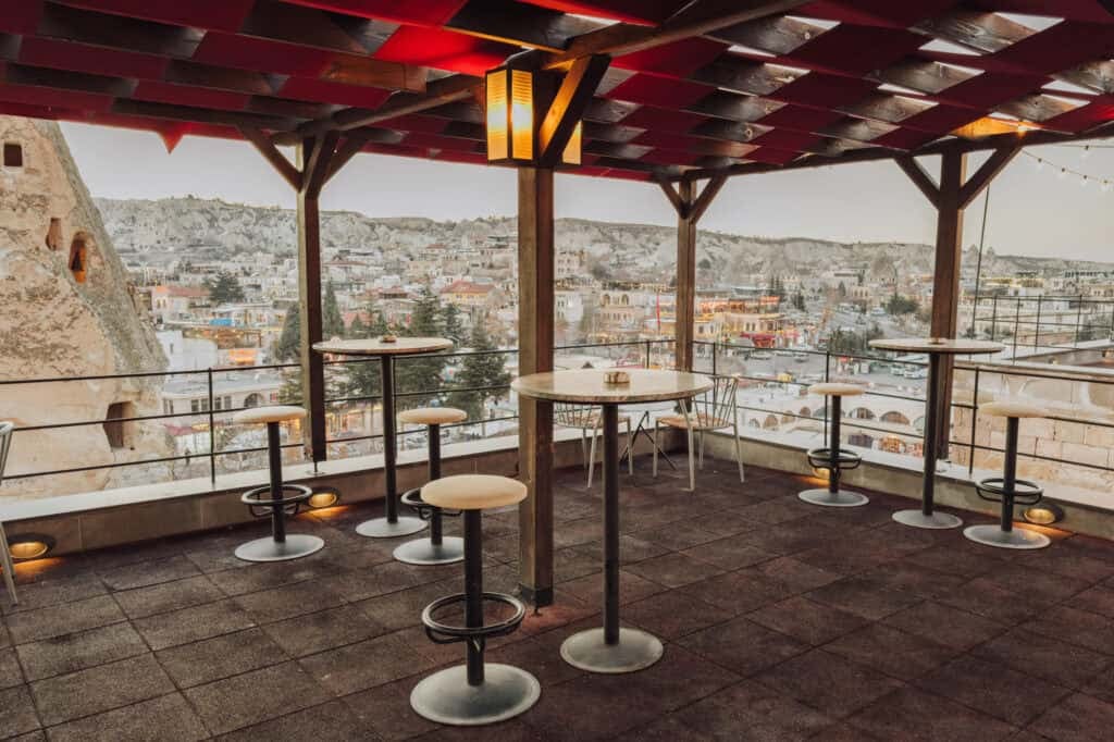 Carus Cappadocia Hotel, at the table