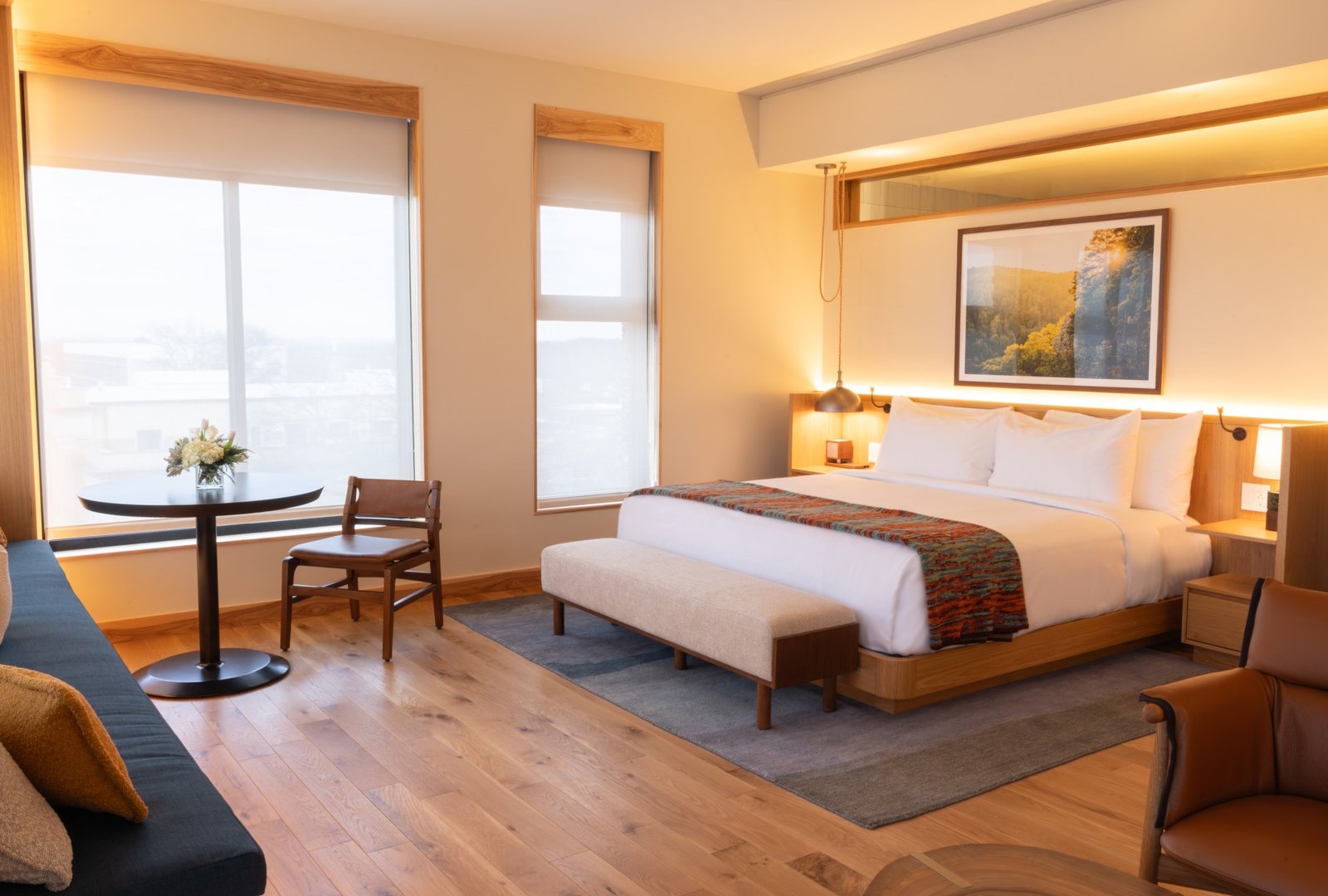 The Compton Bentonville, rooms