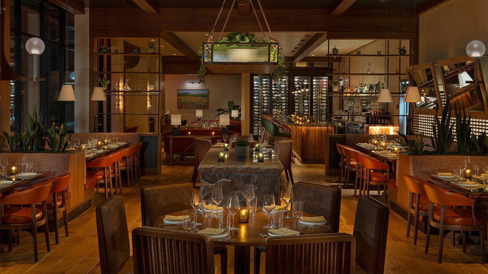 The Compton Bentonville, at the table