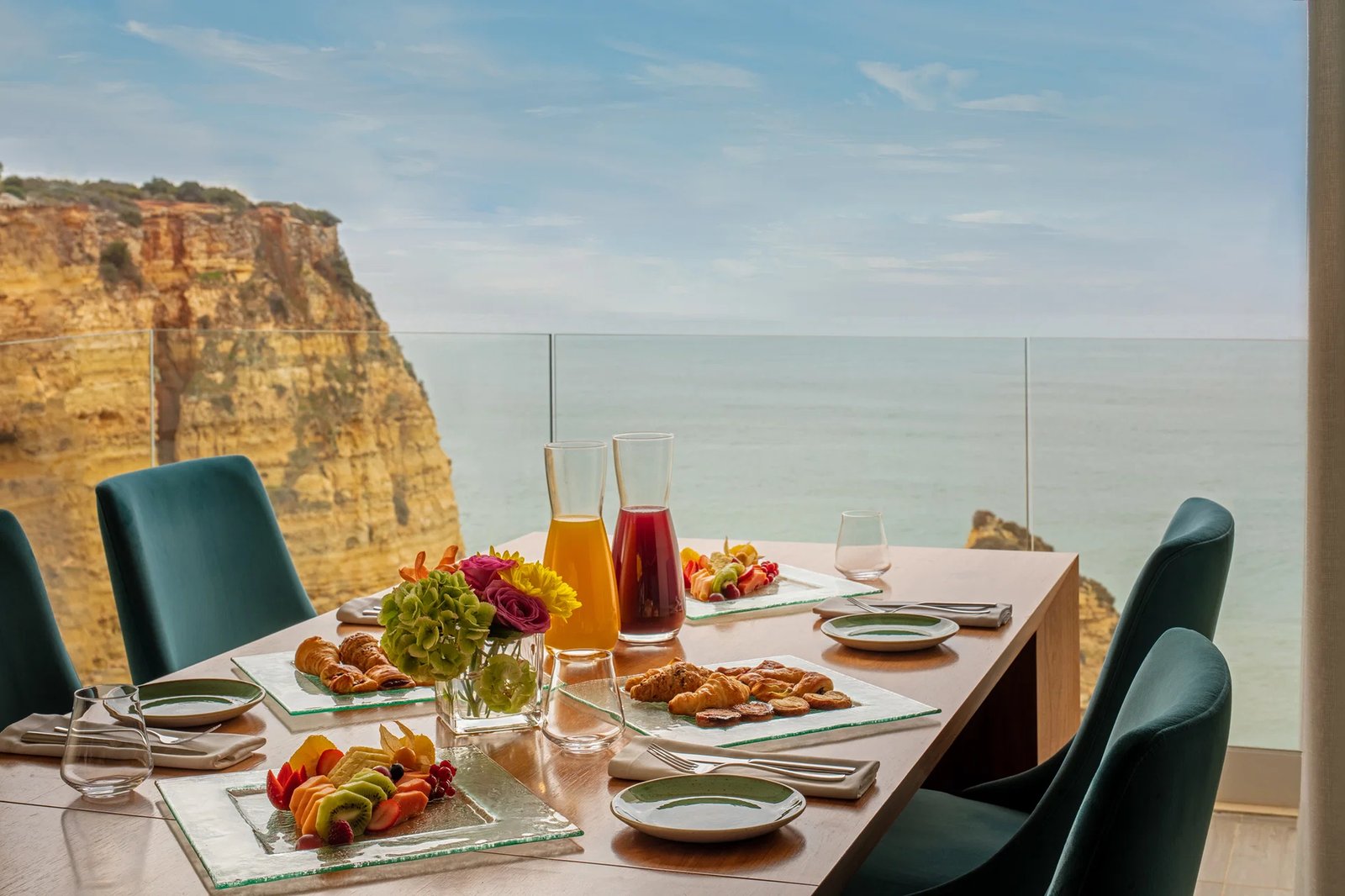 Tivoli Carvoeiro Algarve Resort, at the table