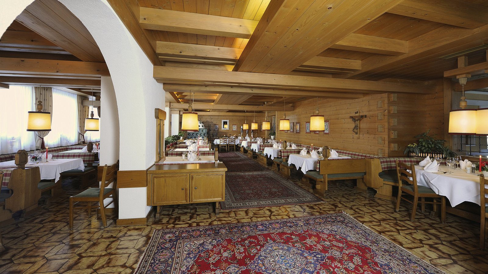 Hotel Salzburgerhof, at the table