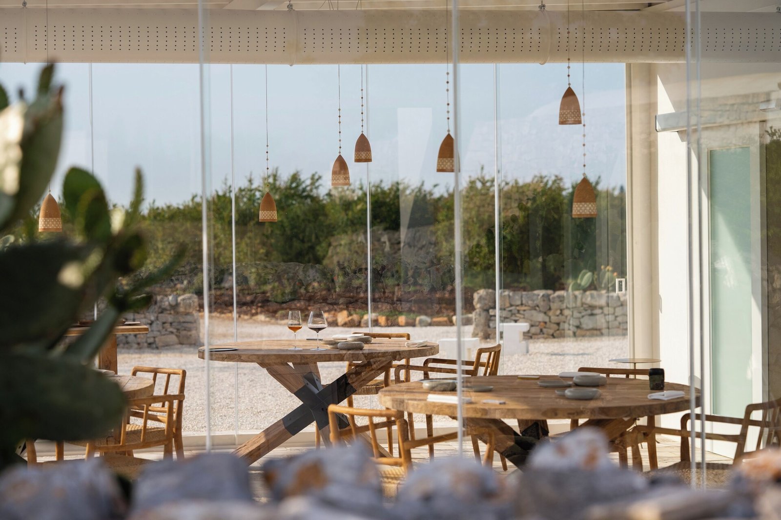 Nina Trulli Resort, at the table