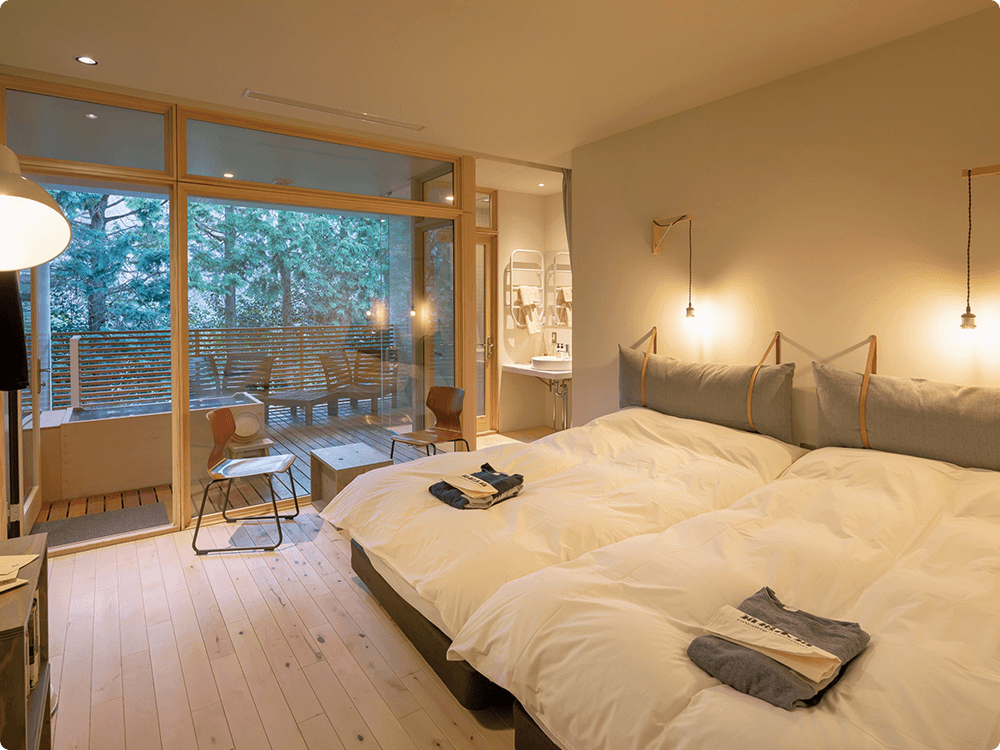 Hakone Honbako, rooms