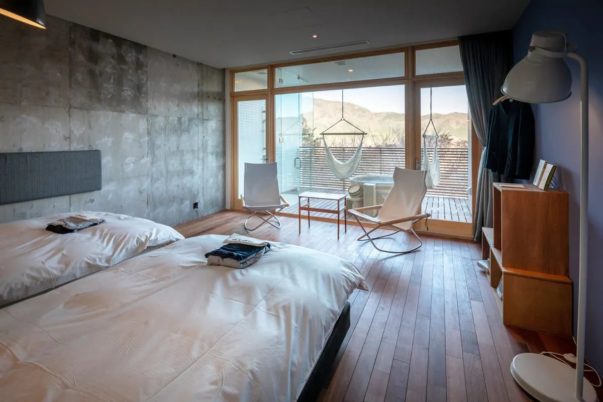 Hakone Honbako, rooms