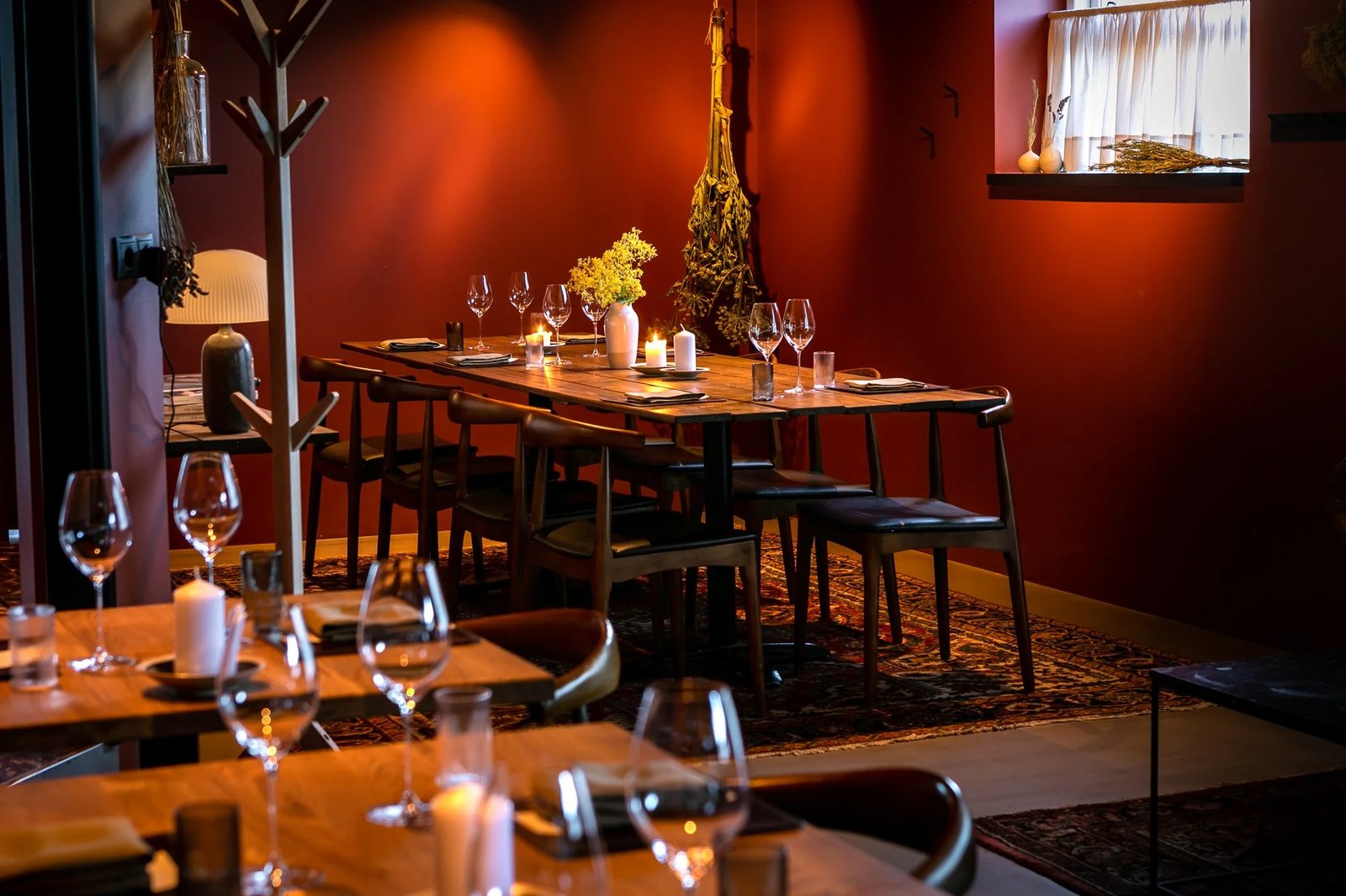 Hotel Akureyri, at the table
