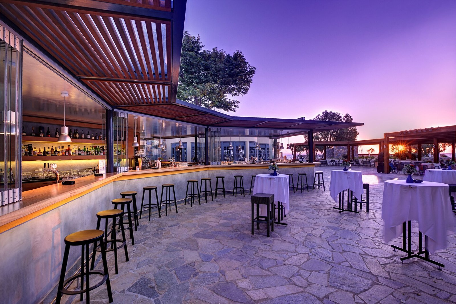 Kalimera Kriti Hotel & Village Resort, at the table