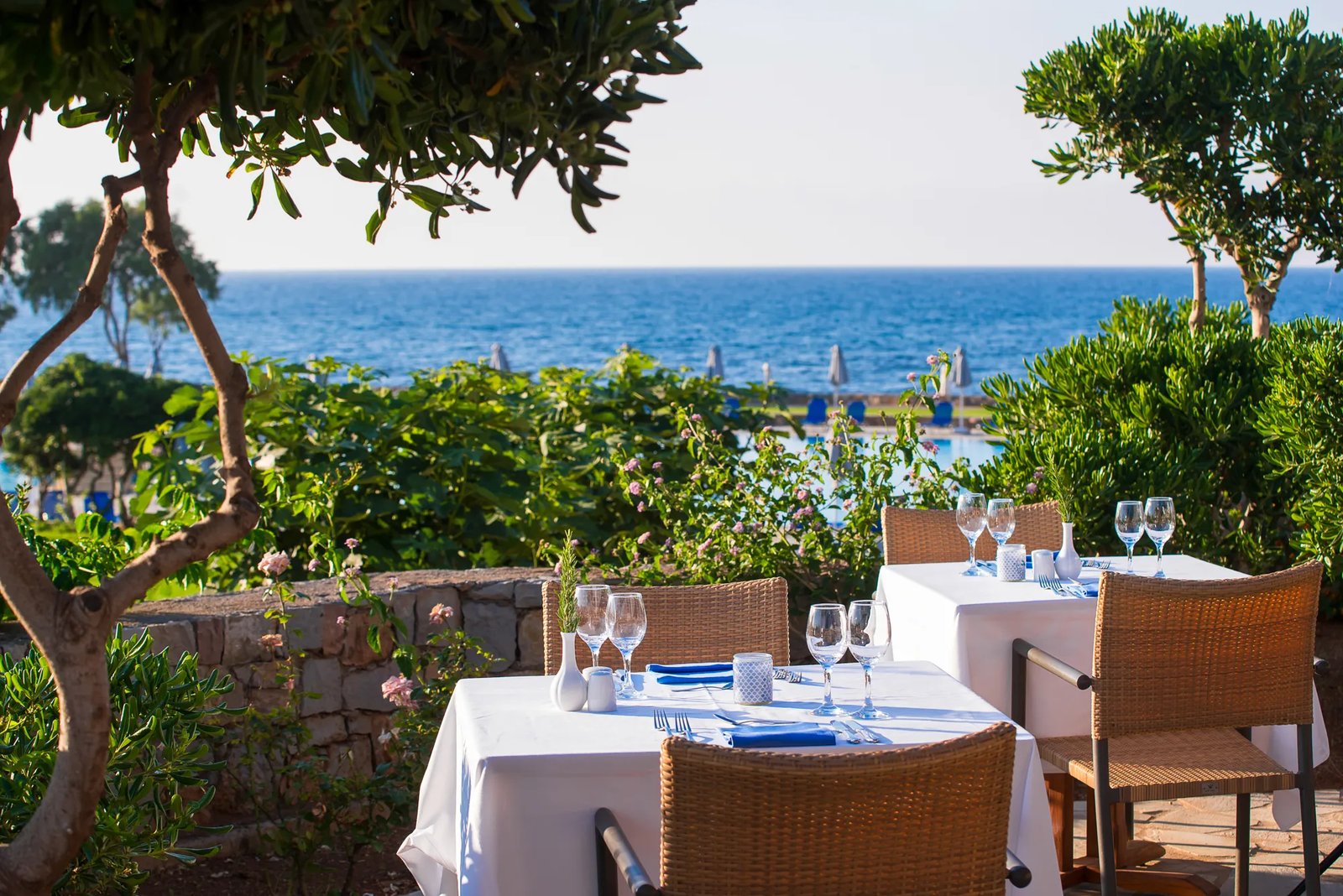 Kalimera Kriti Hotel & Village Resort, at the table