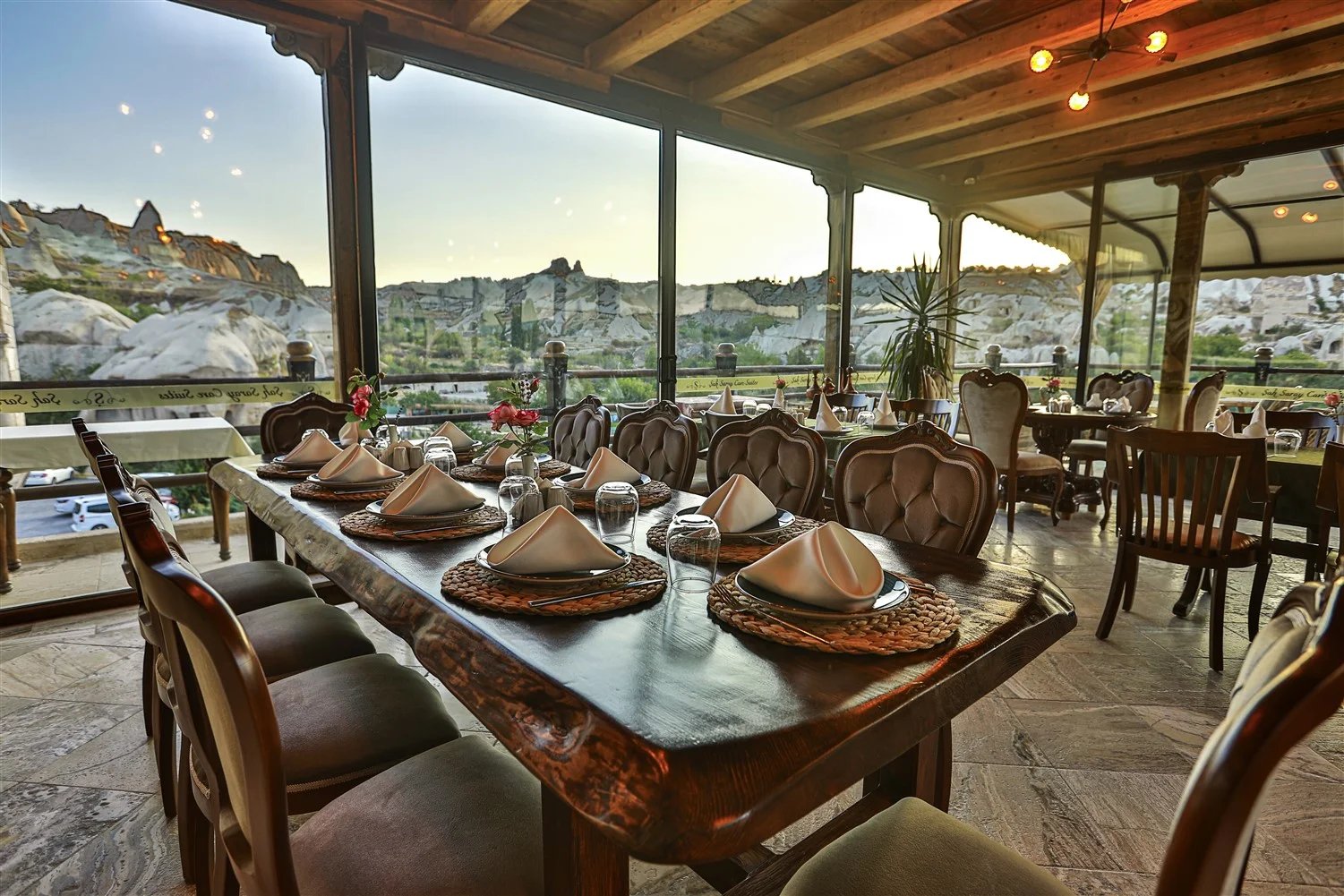 Şah Saray Cave Suites, uzundere anatolian restaurant