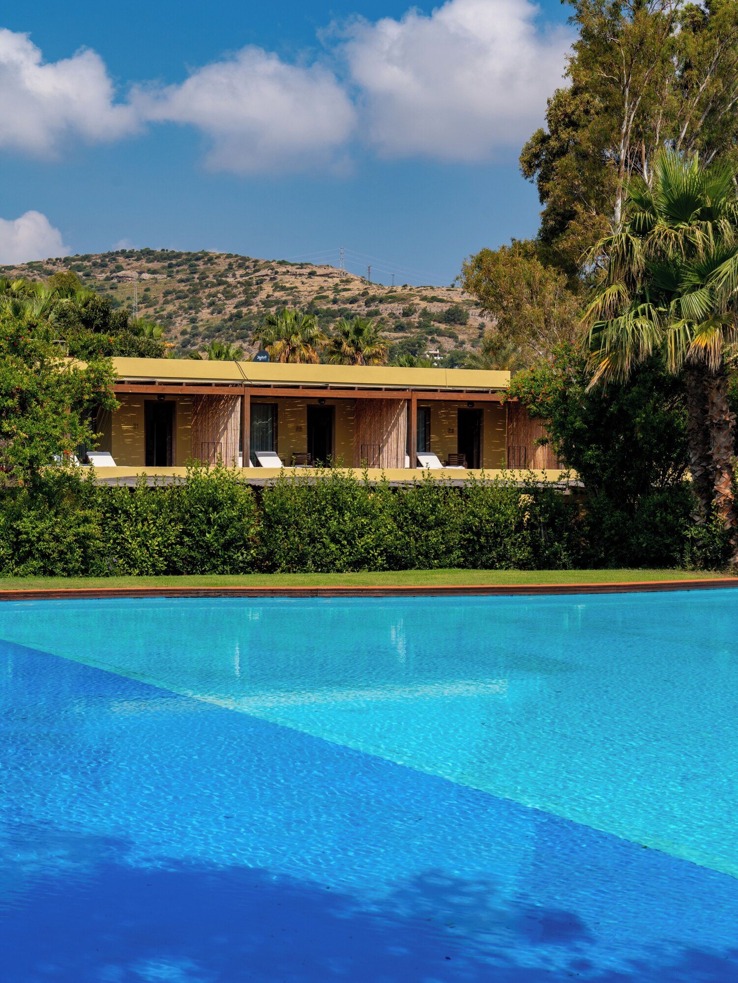 Flamm Bodrum, the pool