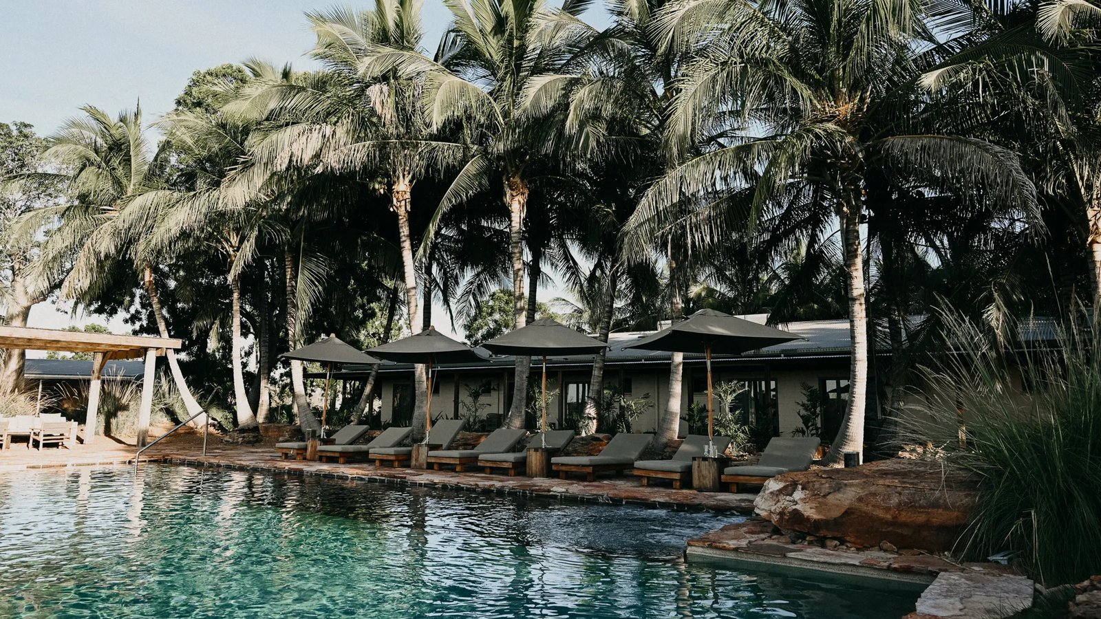 Bullo River Station, the pool