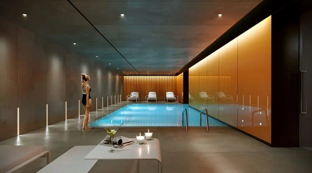 art'otel Zagreb, the pool