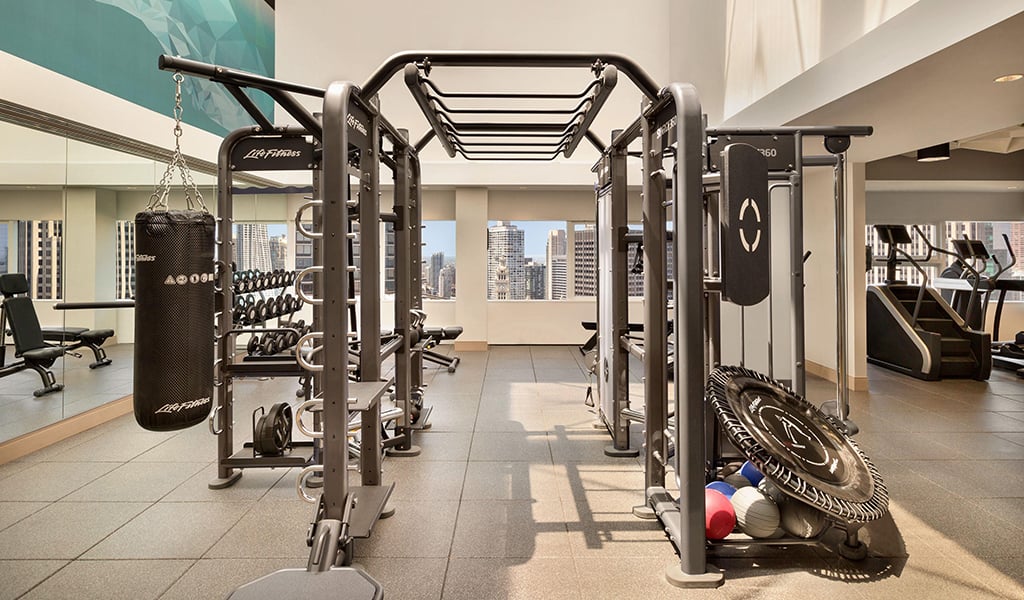 Swissôtel Chicago, the gym