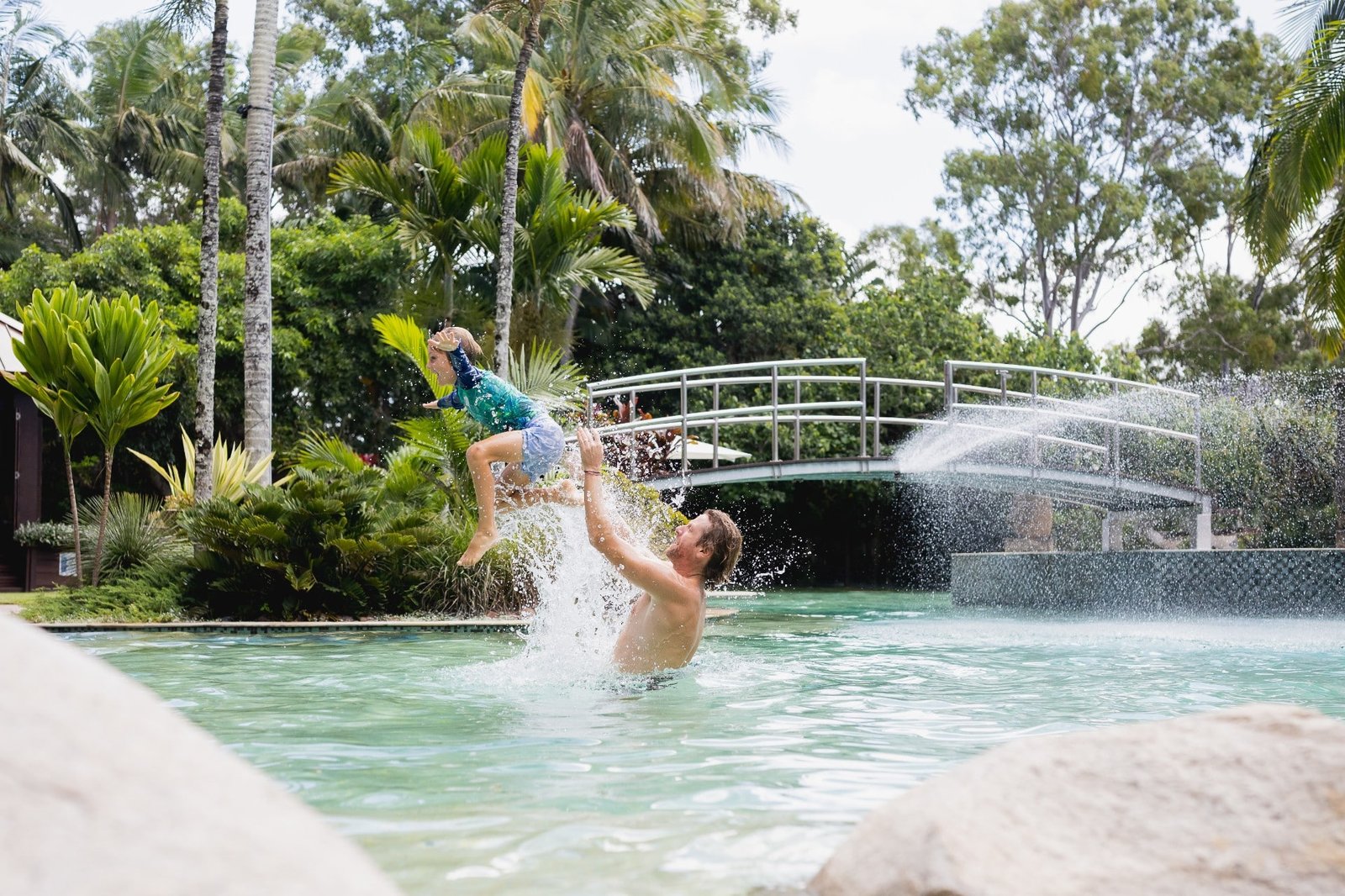 Makepeace Island, the pool