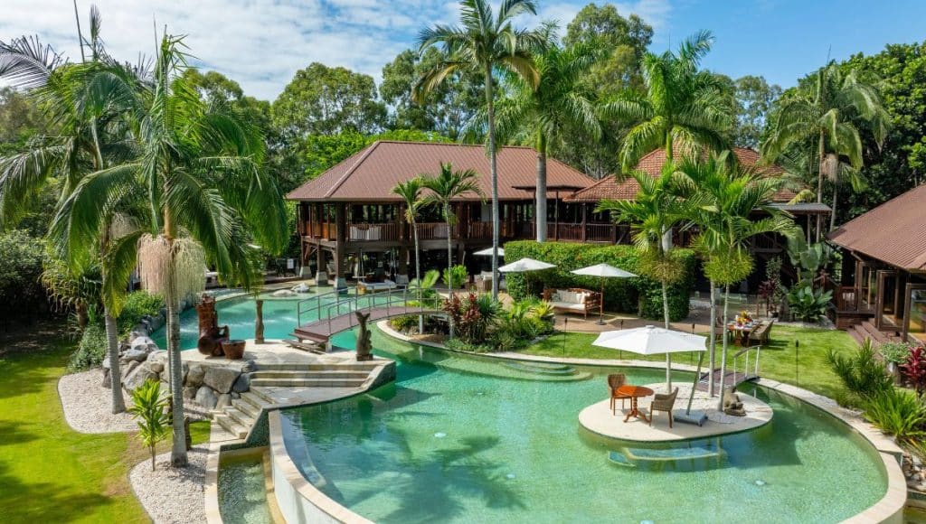 Makepeace Island, the pool