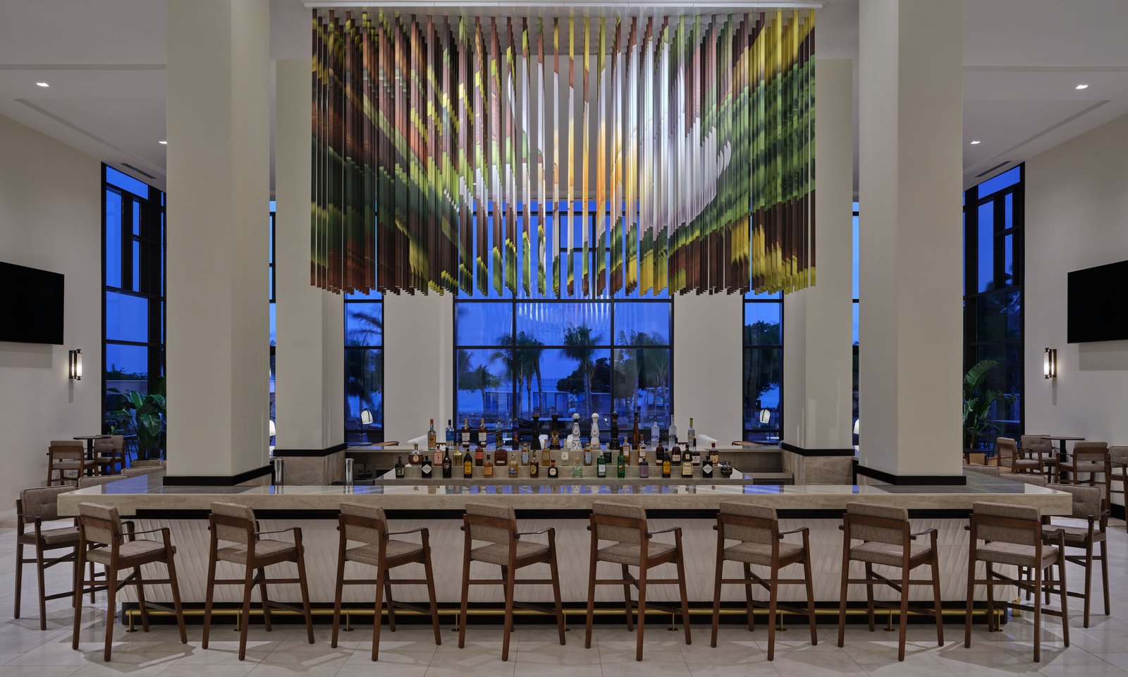 The St. Regis Aruba Resort, at the table