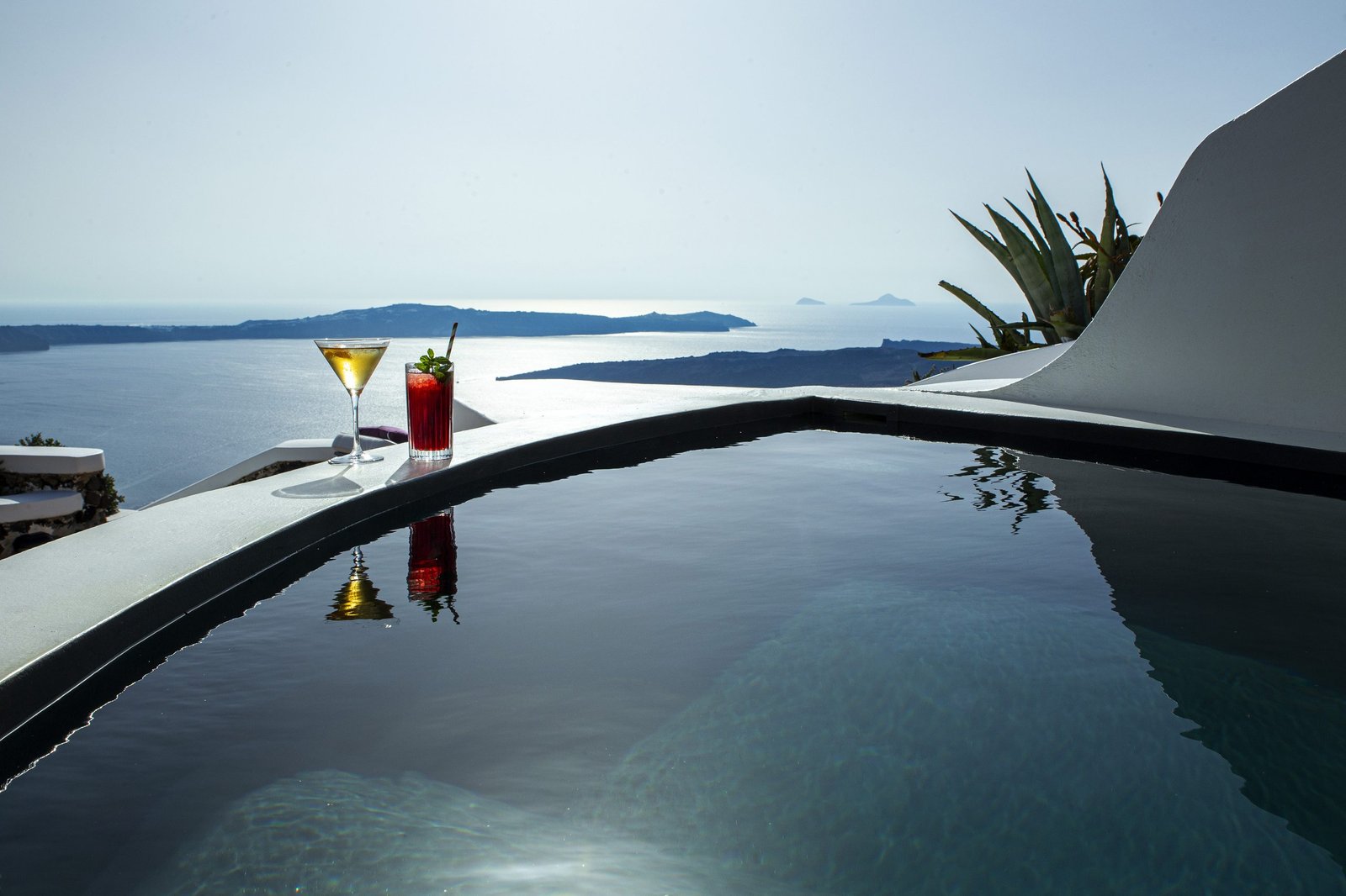The Vasilicos, the pool