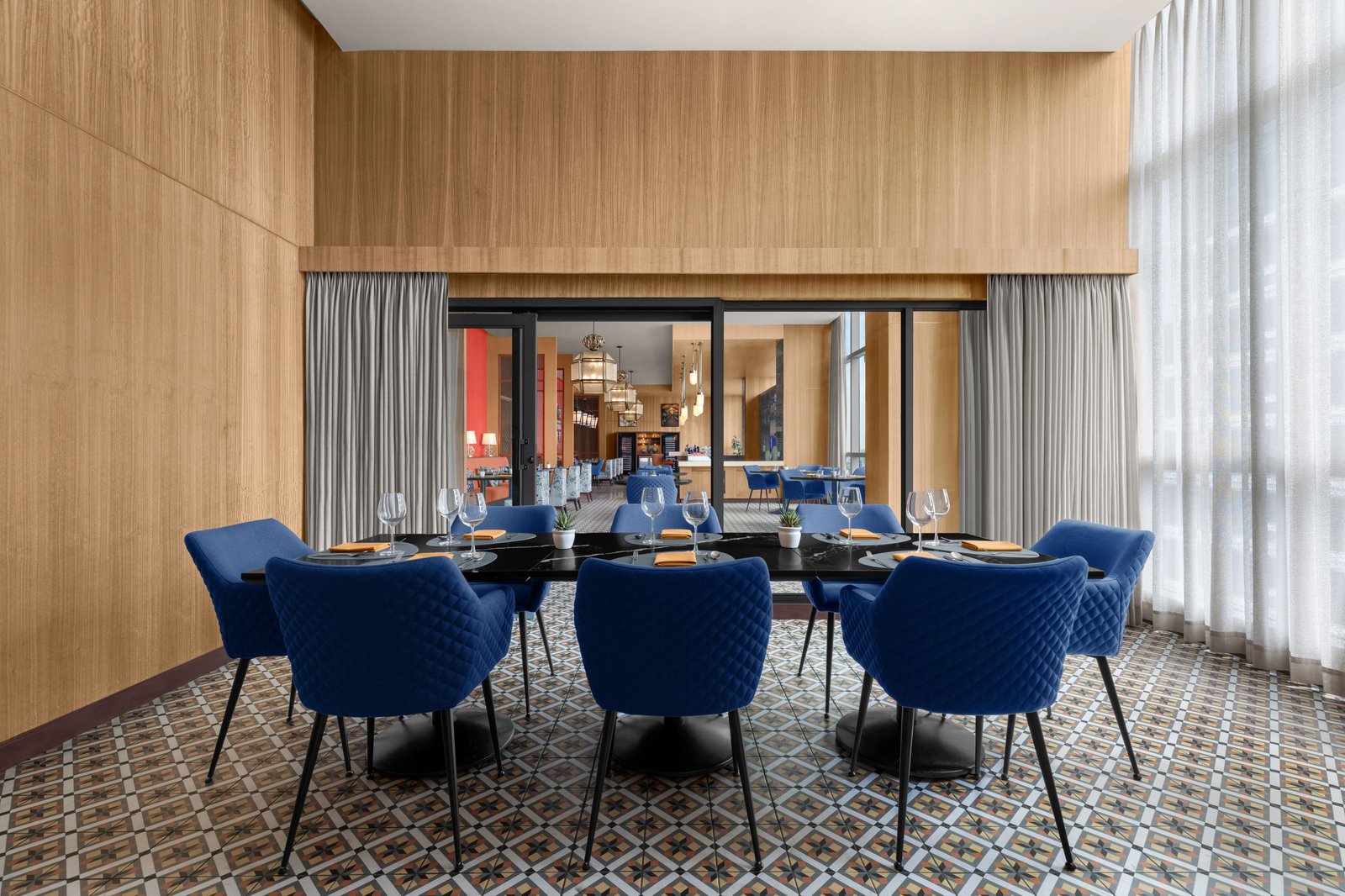 The Westin Manila, at the table