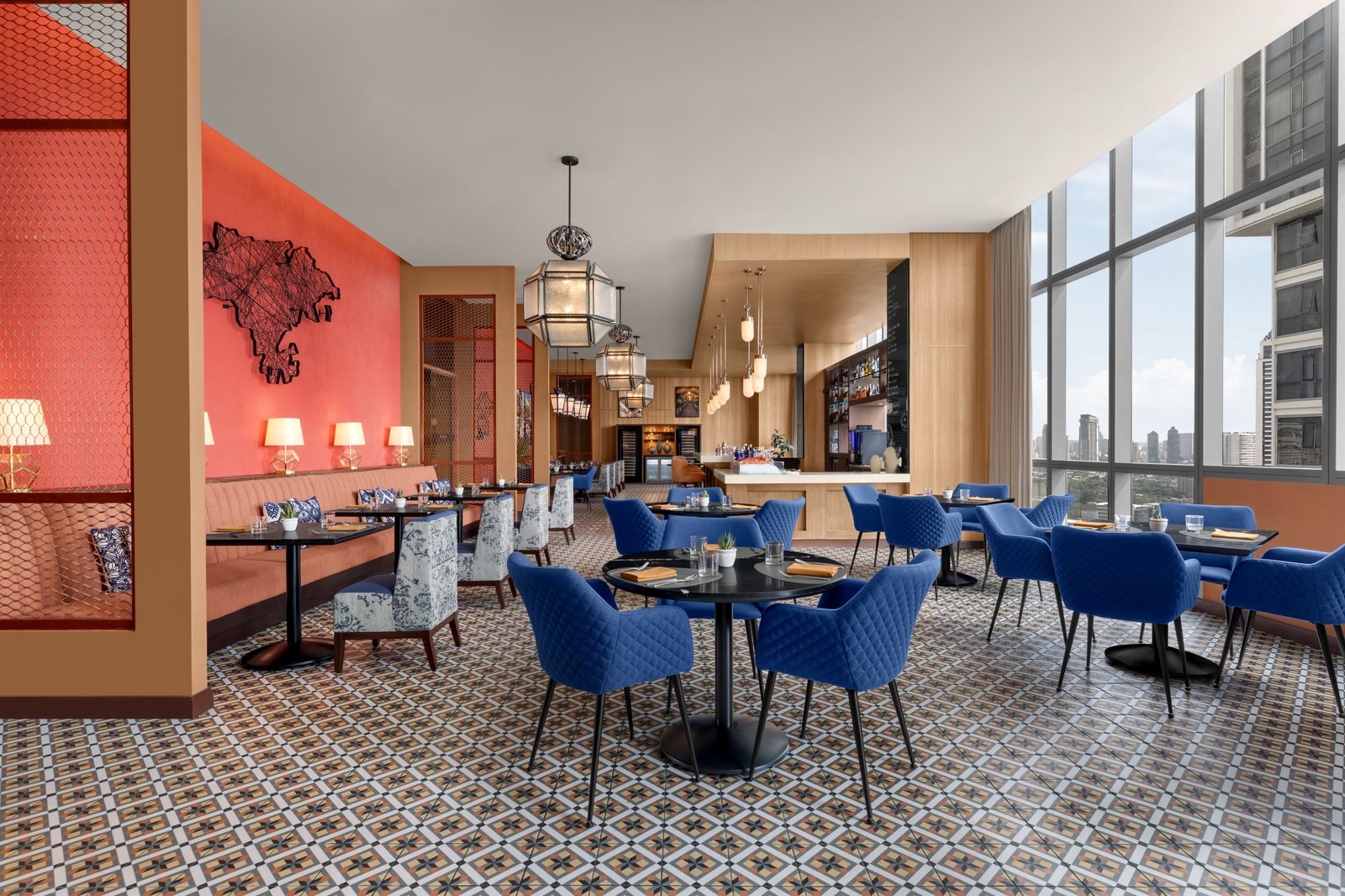 The Westin Manila, at the table