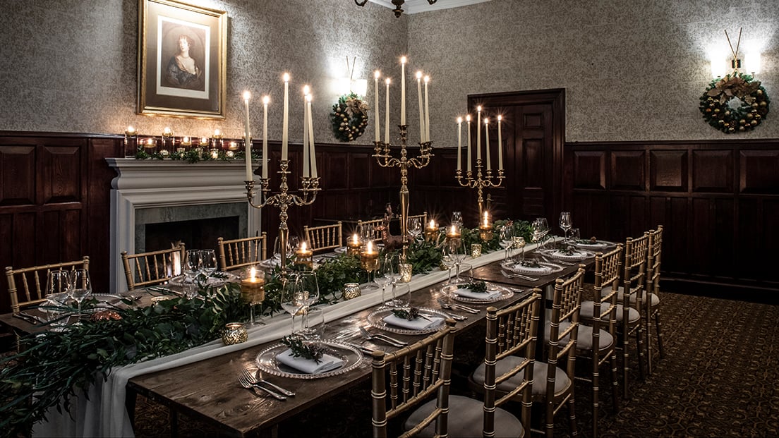 Rookery Hall Hotel & Spa, at the table
