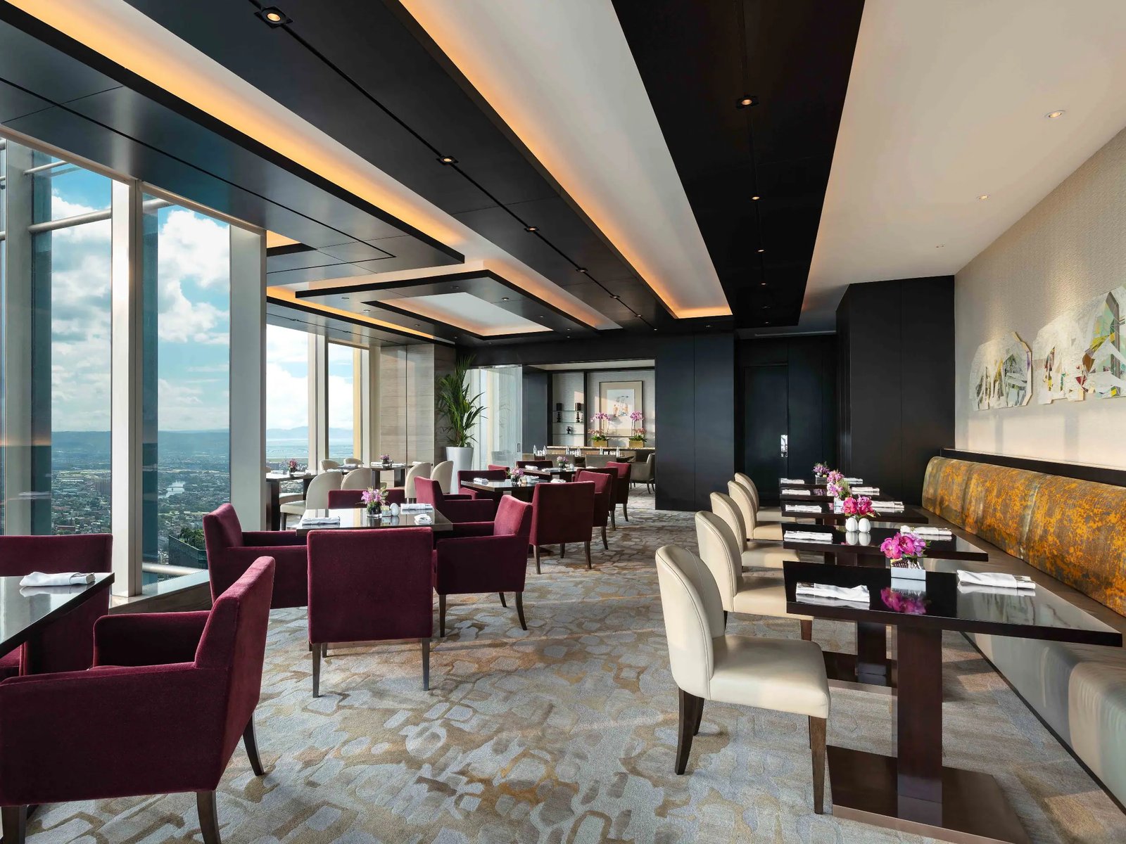 Grand Hyatt Manila, at the table