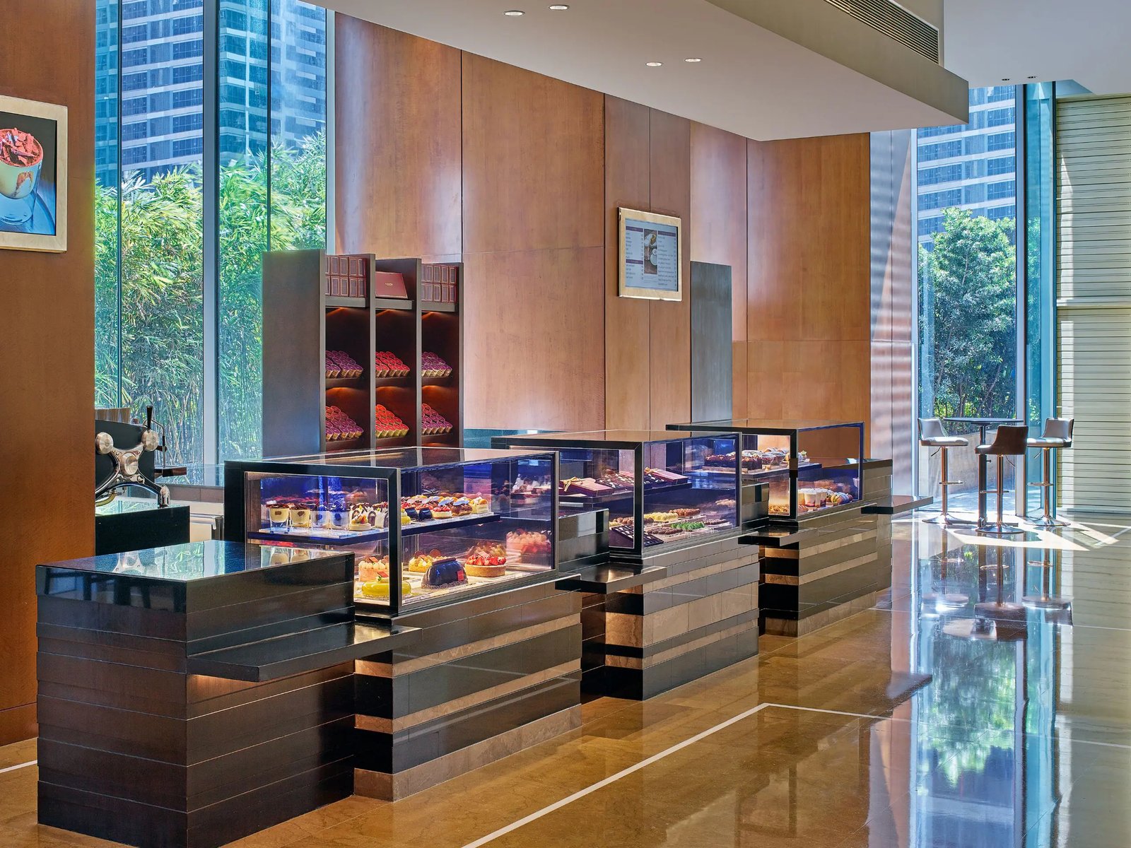 Grand Hyatt Manila, at the table