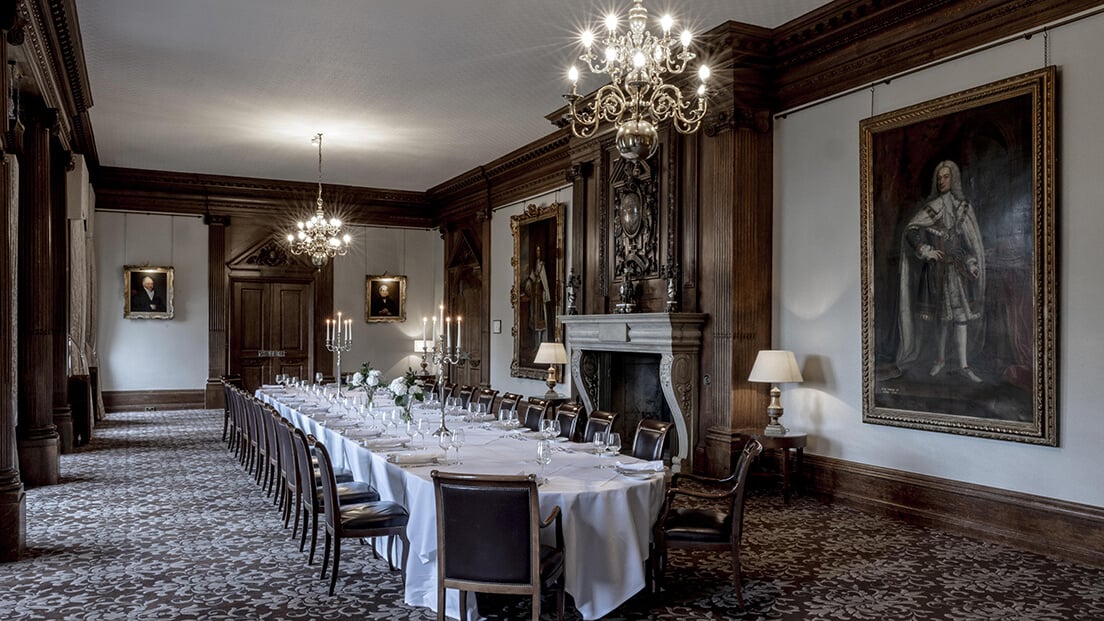 Crathorne Hall Hotel, at the table
