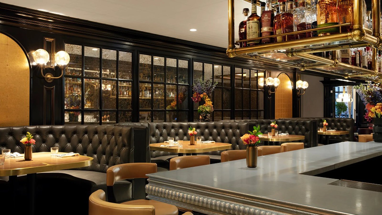 Waldorf Astoria Chicago, at the table