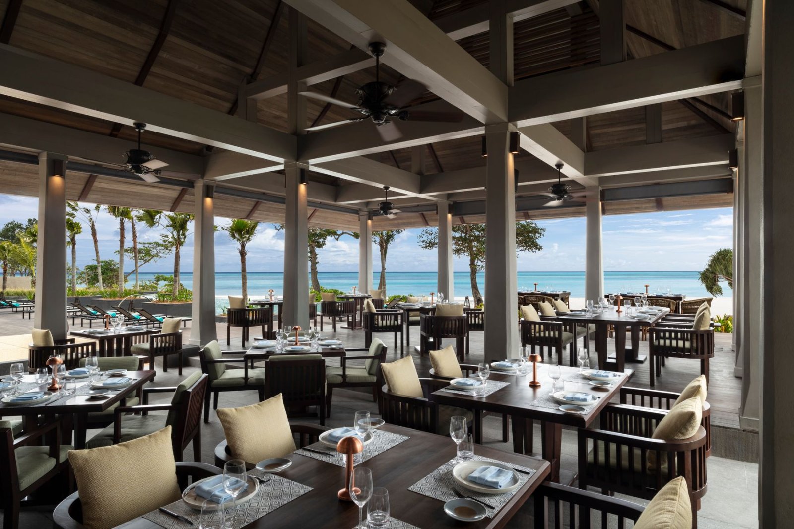 Anantara Desaru Coast Resort & Villas, at the table