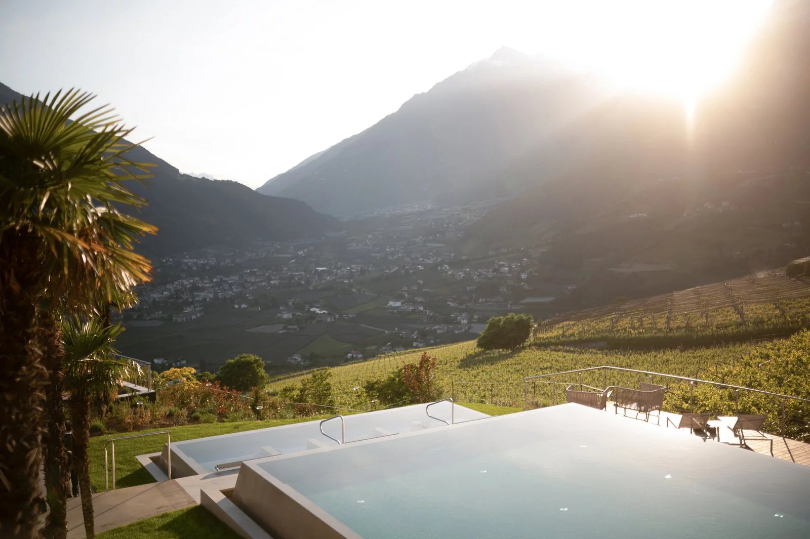 Hotel Castel, the pool