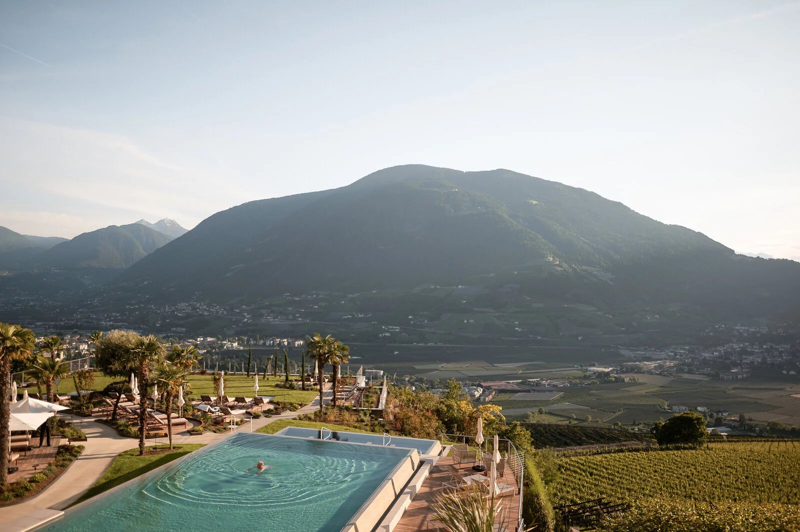 Hotel Castel, the pool