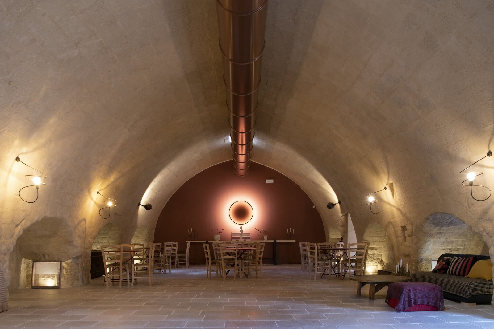 Antica Masseria le Monache, at the table