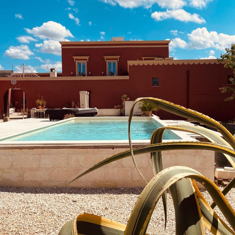 Antica Masseria le Monache, the pool