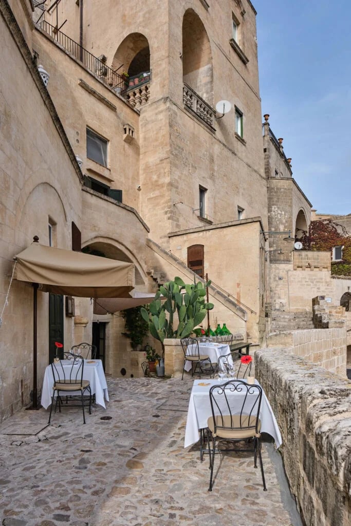 Palazzo del Duca Matera, ristorante palazzo del duca