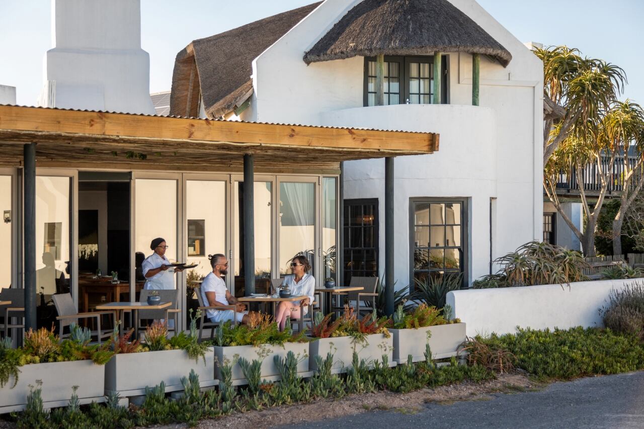 Abalone Hotel & Villas - Paternoster, at the table