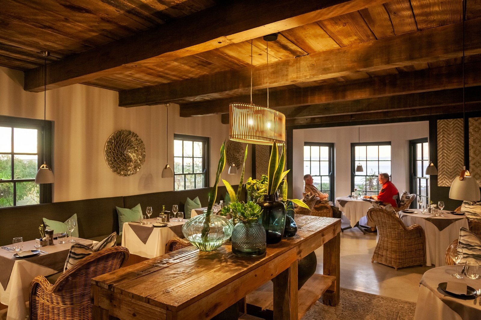 Abalone Hotel & Villas - Paternoster, at the table