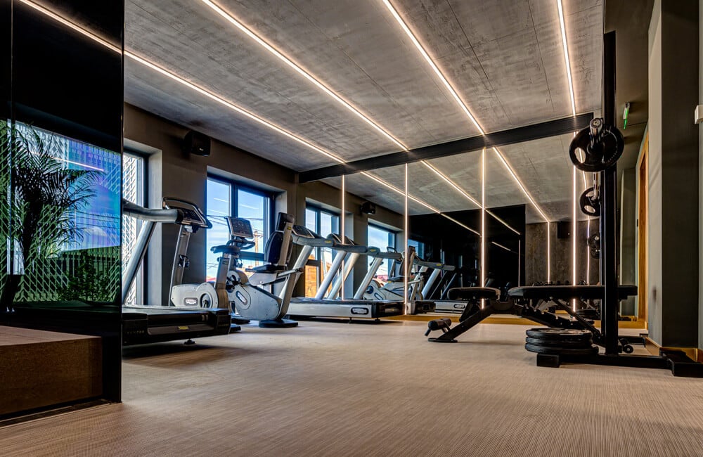 Vibre Hotel, gym and massage