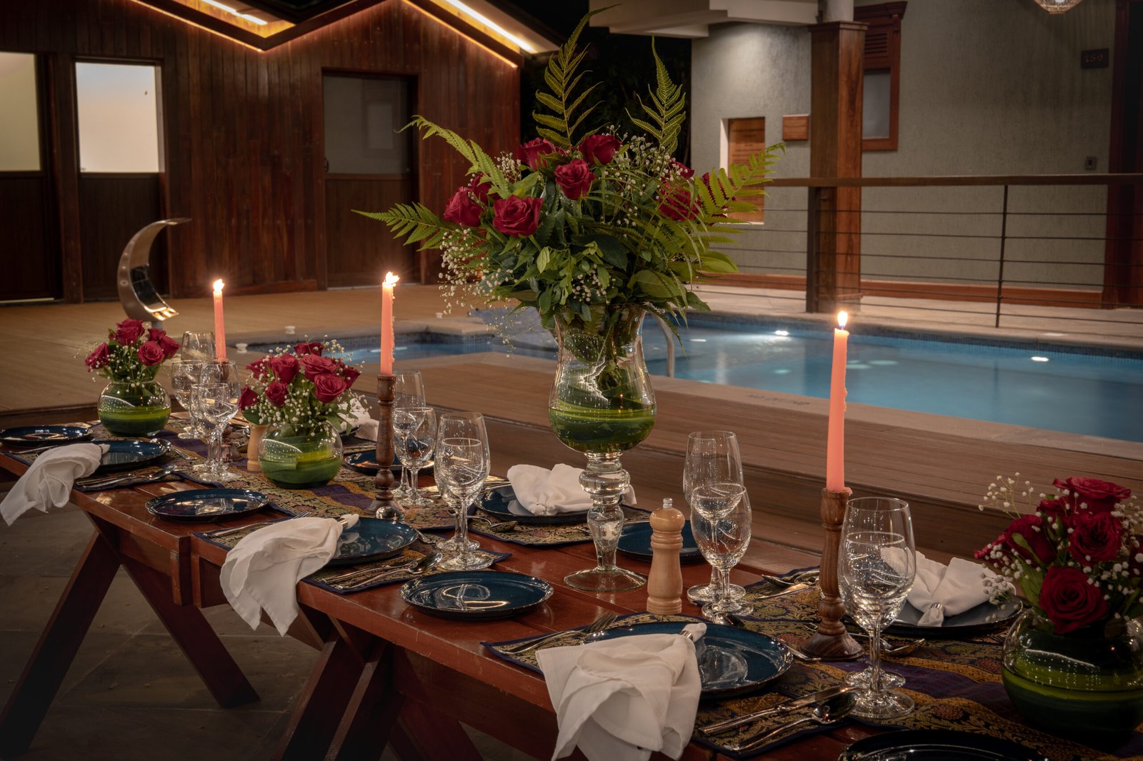 Aahana Resort & Spa - Jim Corbett, at the table