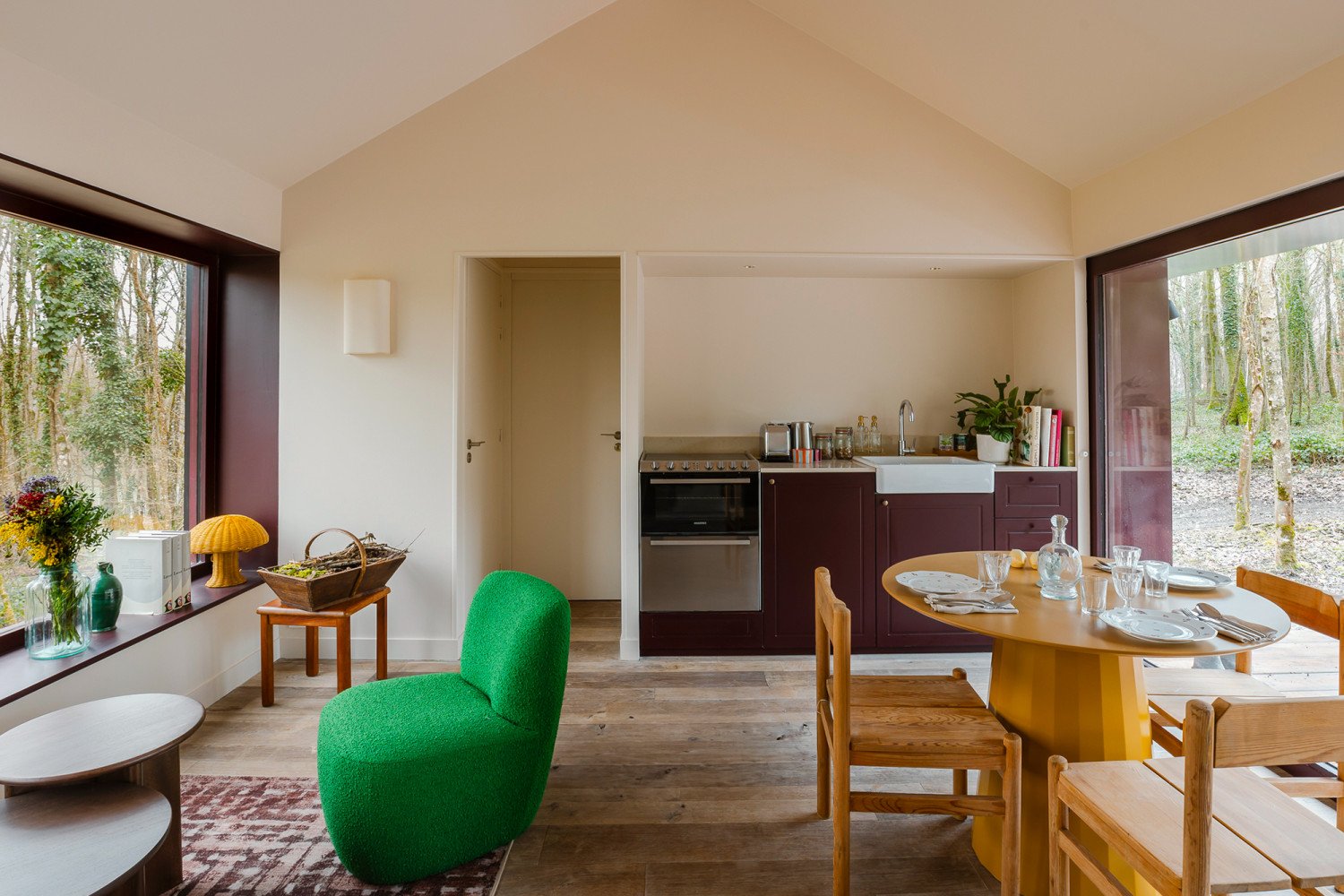 Repère Sauvage, rooms